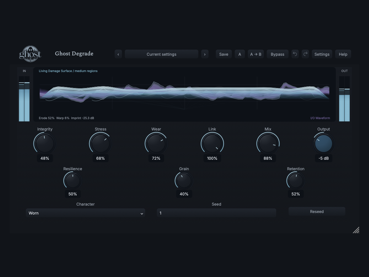 Ghost Degrade plugin
