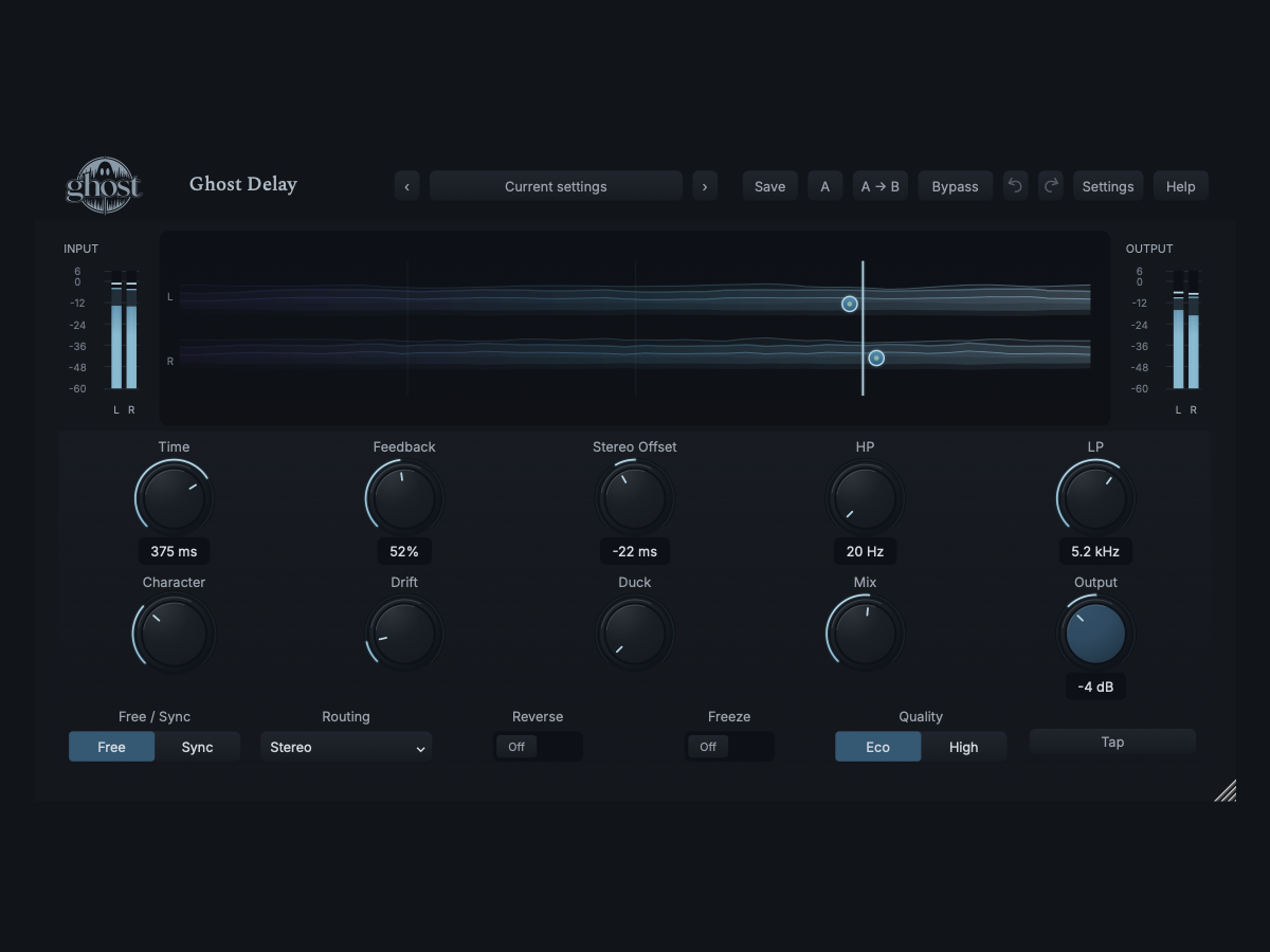 Ghost Delay plugin