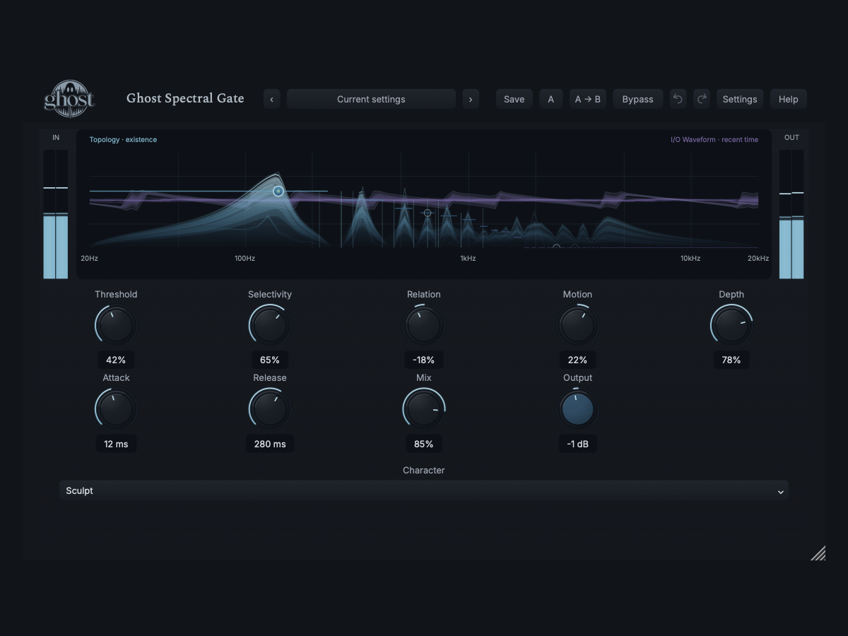 Ghost Spectral Gate plugin