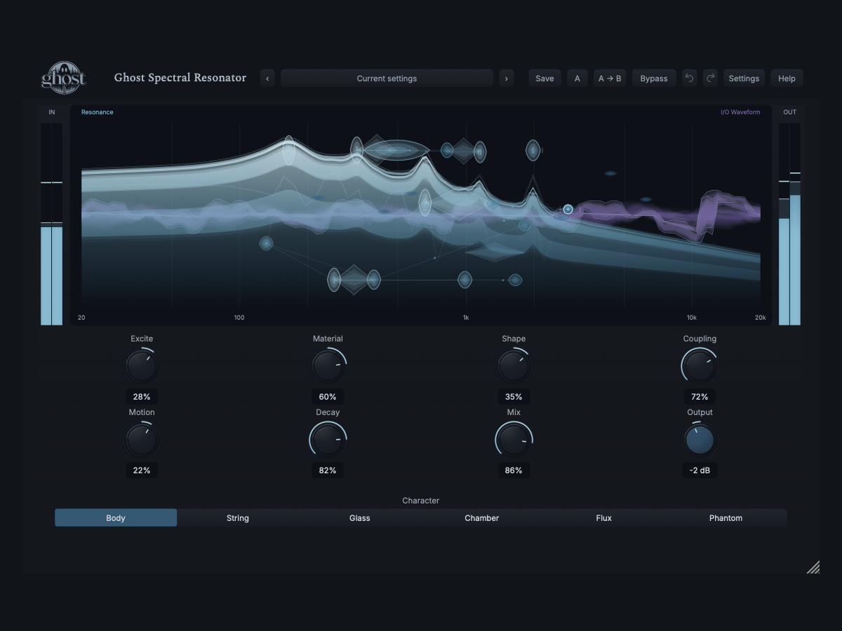 Ghost Spectral Resonator plugin